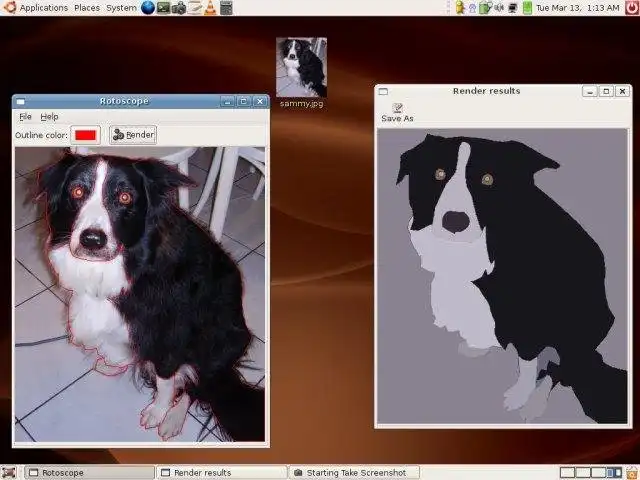 Download web tool or web app rotoscope