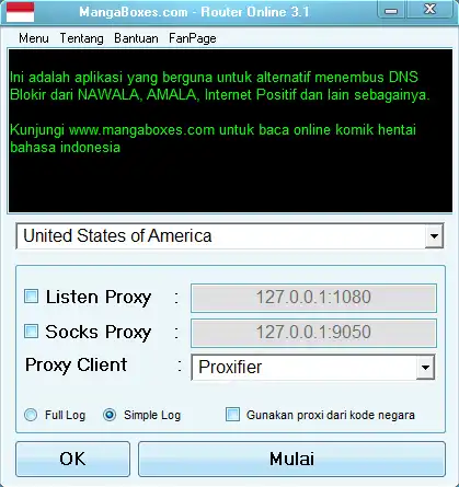 Mag-download ng web tool o web app Router Online