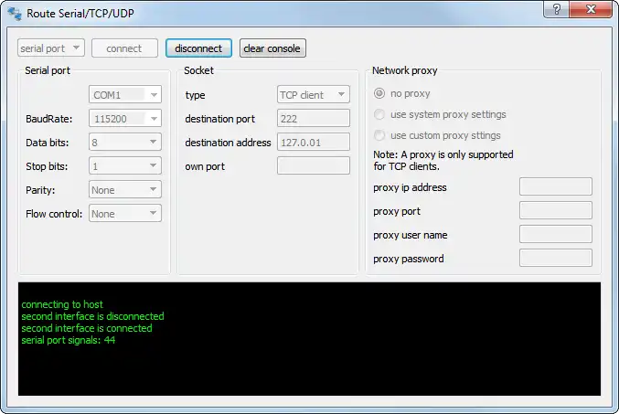 下载网络工具或网络应用程序 Route_Serial_TCP_UDP