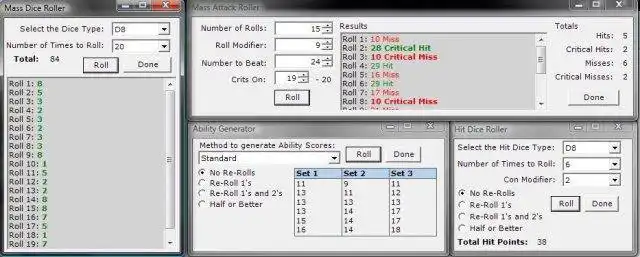 Descărcați instrumentul web sau aplicația web RPG Combat Grid pentru a rula în Windows online pe Linux online