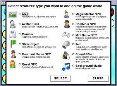 Pobierz narzędzie internetowe lub aplikację internetową RPG Studio, aby działać w systemie Windows online za pośrednictwem systemu Linux online