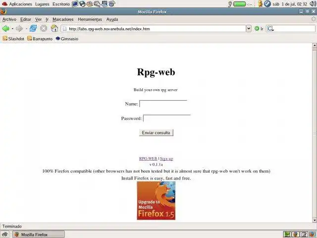 Download web tool or web app Rpg-web to run in Linux online