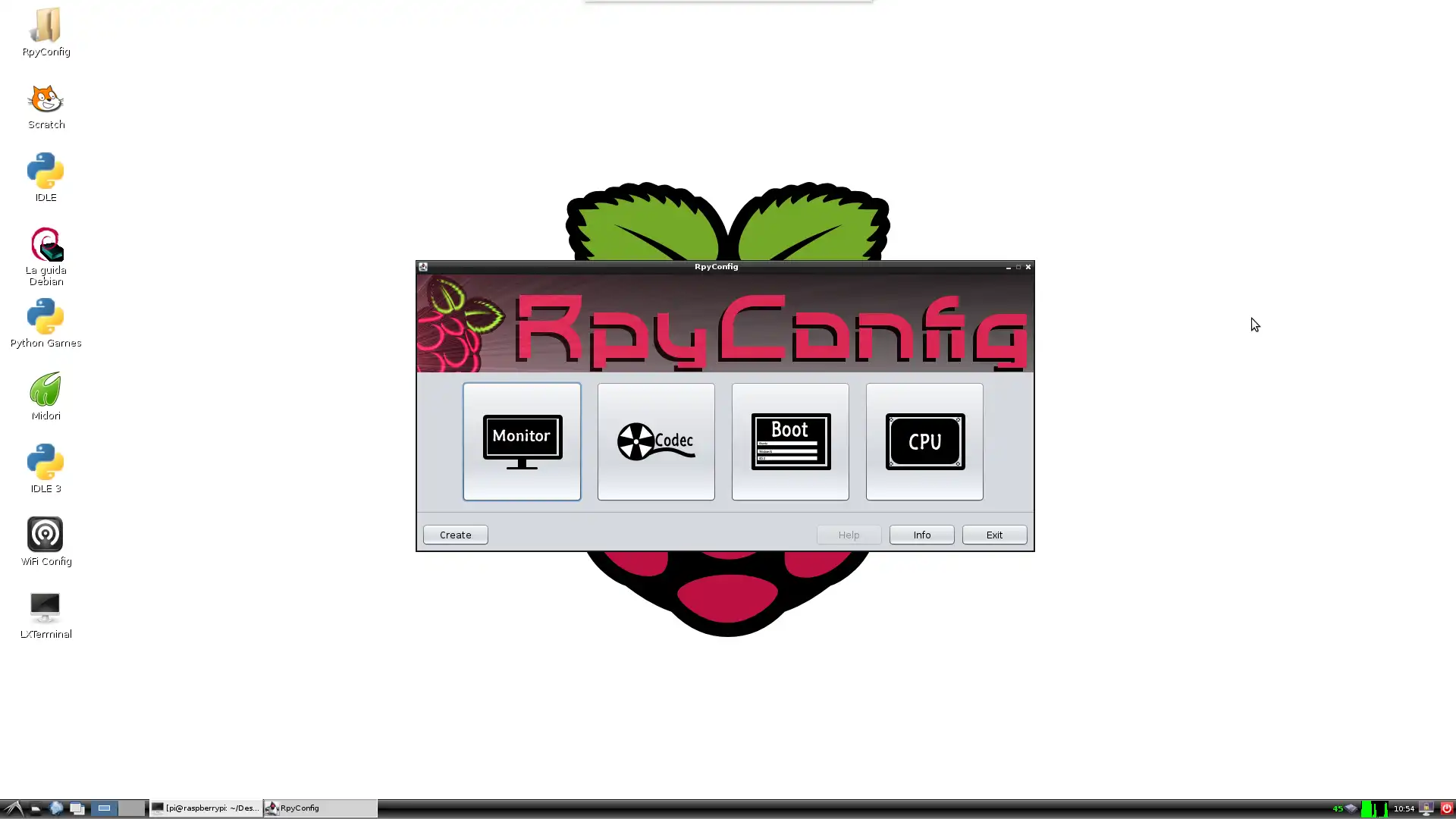 Download web tool or web app RpyConfig