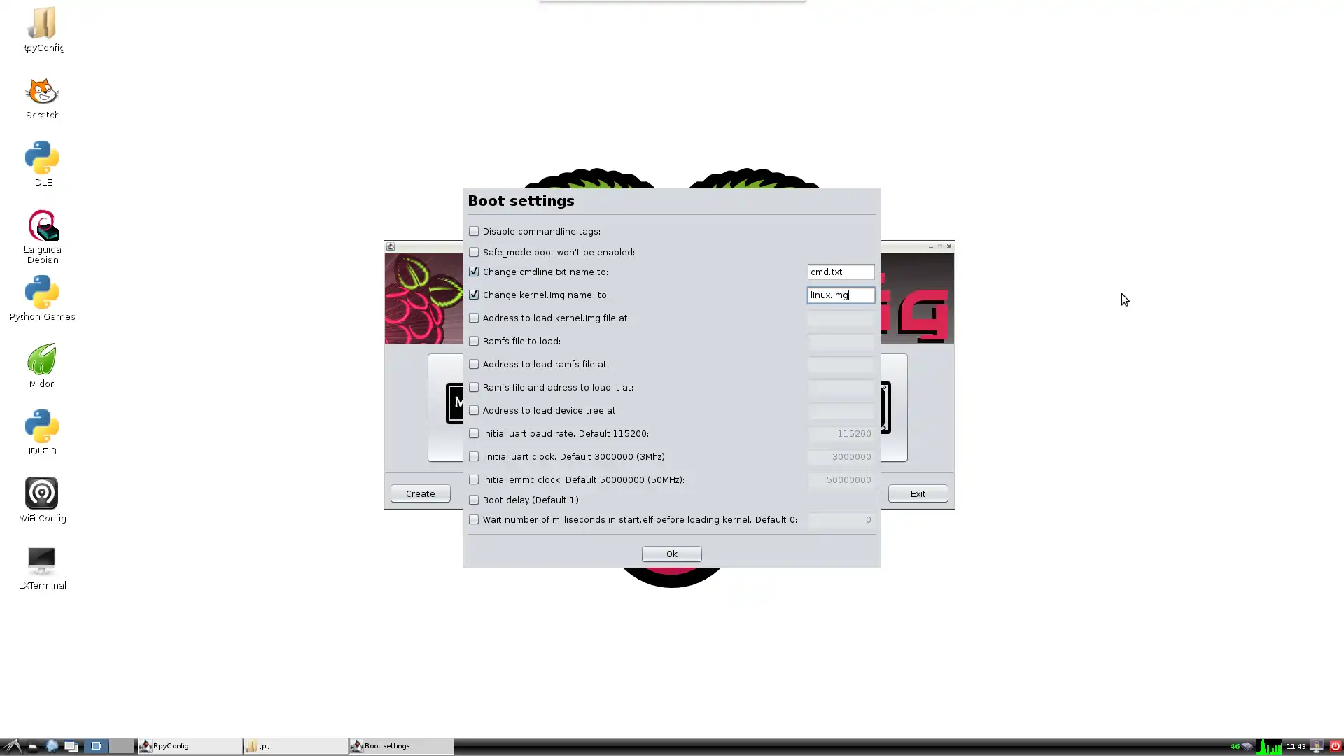 Download web tool or web app RpyConfig
