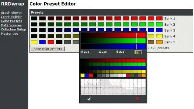 WebツールまたはWebアプリRRDwrapをダウンロードする