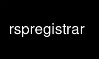 Run rspregistrar in OnWorks free hosting provider over Ubuntu Online, Fedora Online, Windows online emulator or MAC OS online emulator