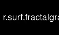 Run r.surf.fractalgrass in OnWorks free hosting provider over Ubuntu Online, Fedora Online, Windows online emulator or MAC OS online emulator
