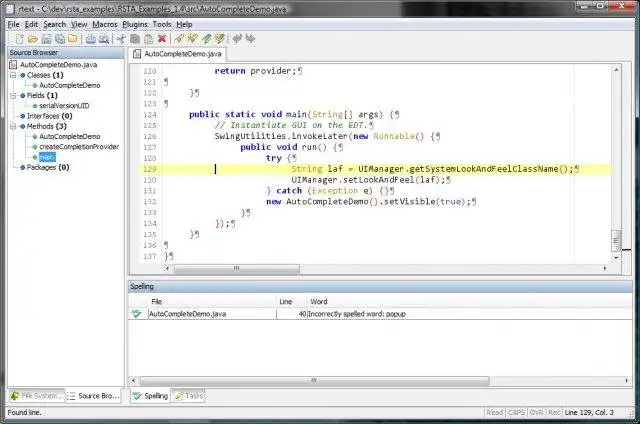 Download web tool or web app RSyntaxTextArea
