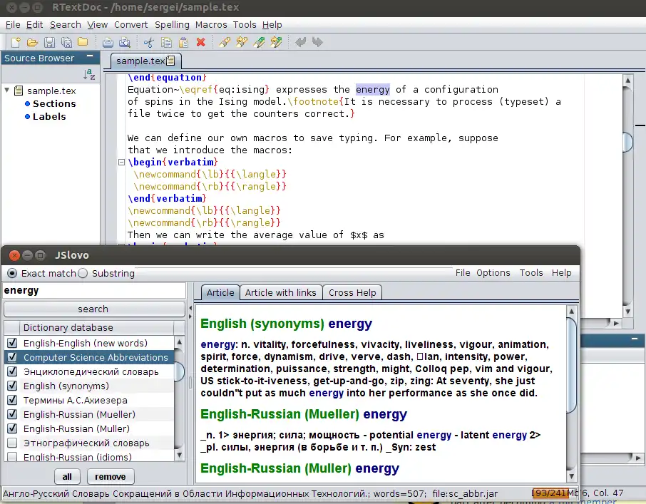 Descargue la herramienta web o la aplicación web RTextDoc