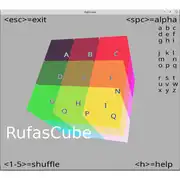 ดาวน์โหลดแอป rufascube Linux ฟรีเพื่อทำงานออนไลน์ใน Ubuntu ออนไลน์, Fedora ออนไลน์หรือ Debian ออนไลน์