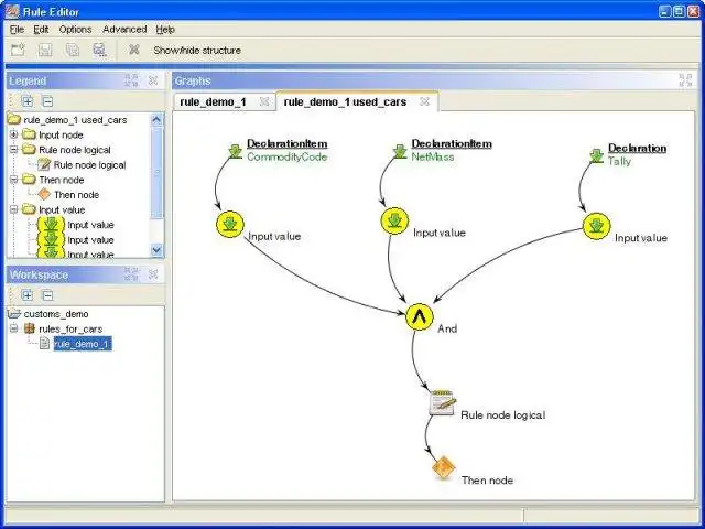 Download web tool or web app RulEdit to run in Windows online over Linux online