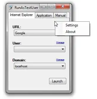 Unduh alat web atau aplikasi web RunAsTestUser