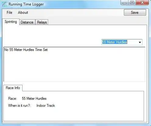 Download web tool or web app Running Time Logger