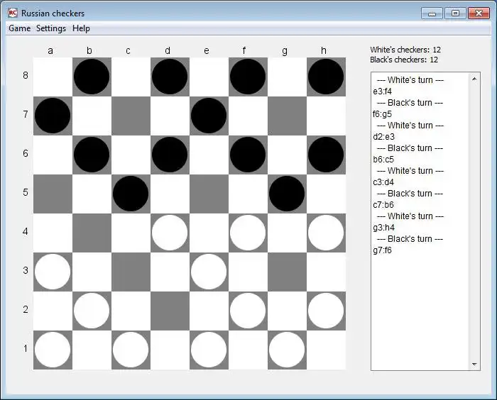 Download web tool or web app Russian Checkers to run in Windows online over Linux online
