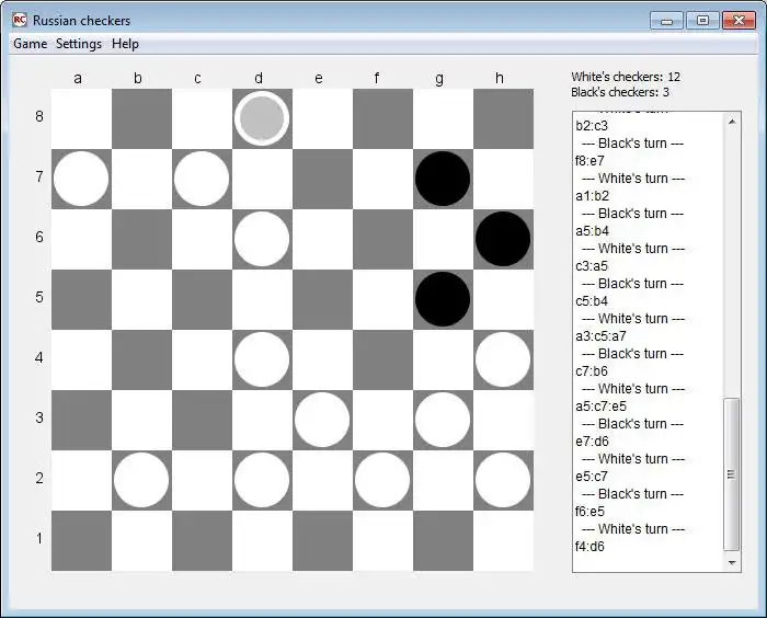 Download web tool or web app Russian Checkers to run in Windows online over Linux online
