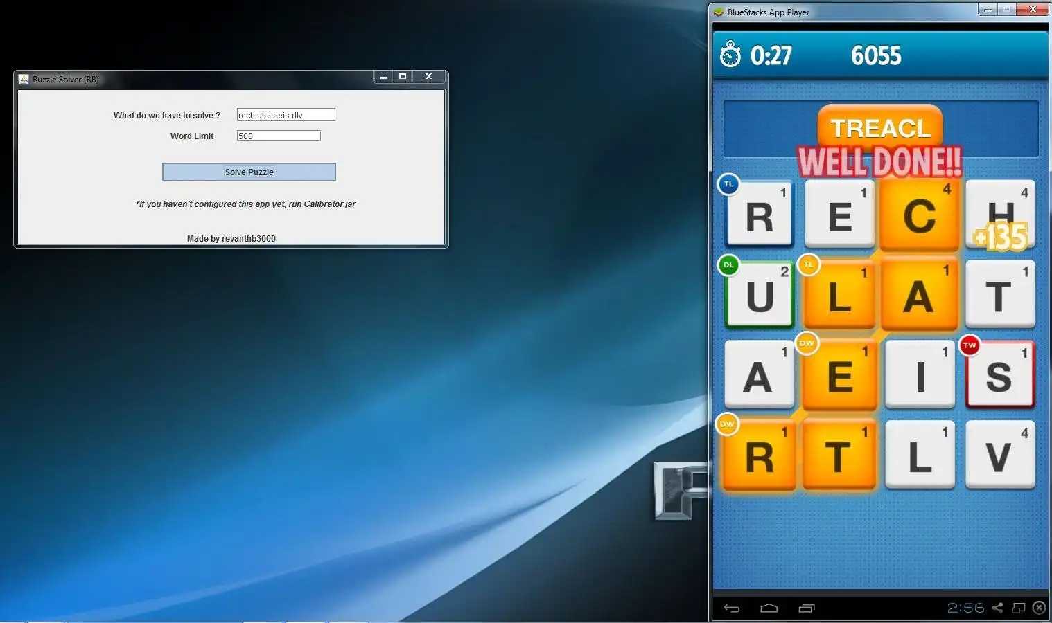 I-download ang web tool o web app na RuzzleSolver para tumakbo sa Linux online
