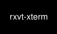 Patakbuhin ang rxvt-xterm sa OnWorks na libreng hosting provider sa Ubuntu Online, Fedora Online, Windows online emulator o MAC OS online emulator