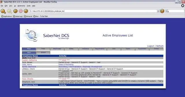Download web tool or web app SaberNet DCS