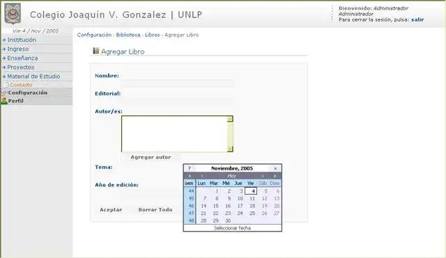 Mag-download ng web tool o web app SAE - School Administration System