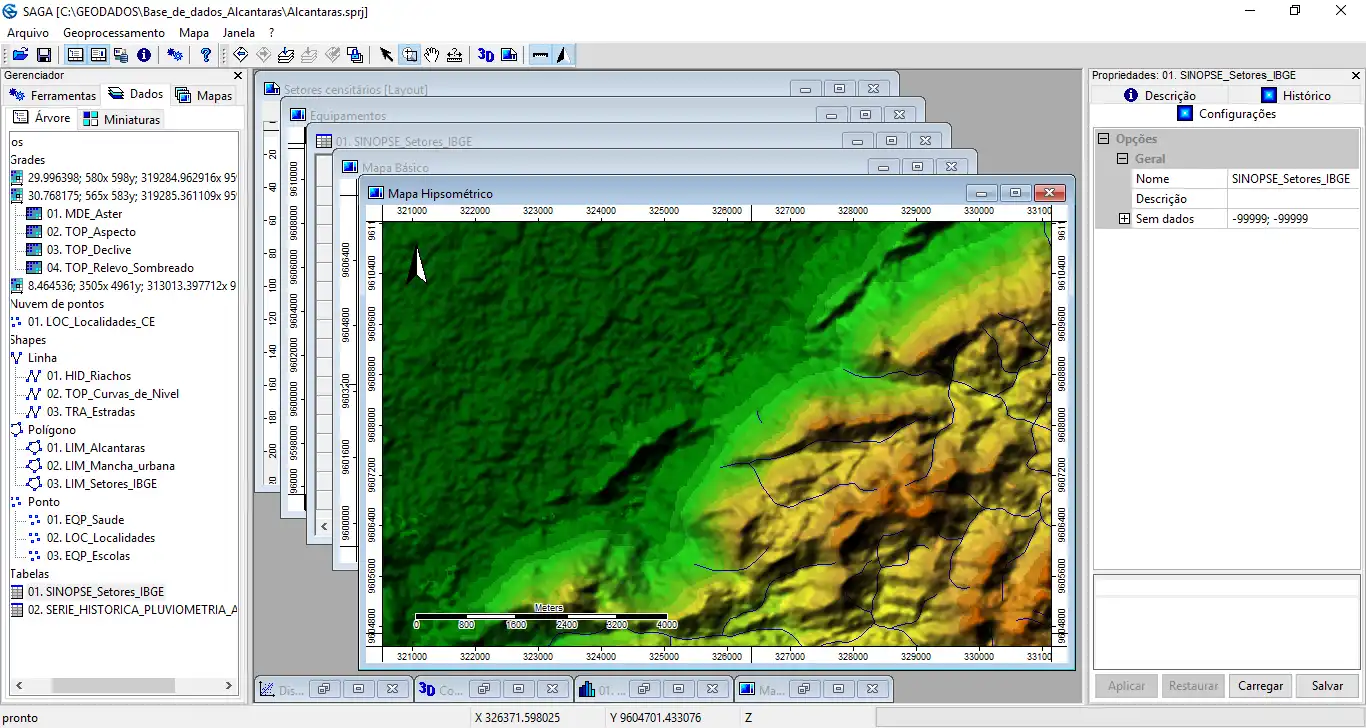 Download web tool or web app SAGA GIS BRASIL