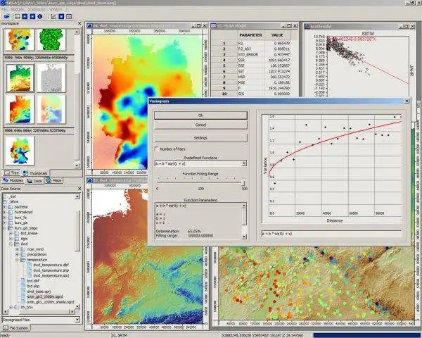 Download web tool or web app SAGA GIS to run in Linux online