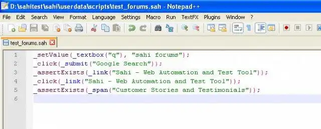 Mag-download ng web tool o web app Sahi Pro - Test Automation Tool