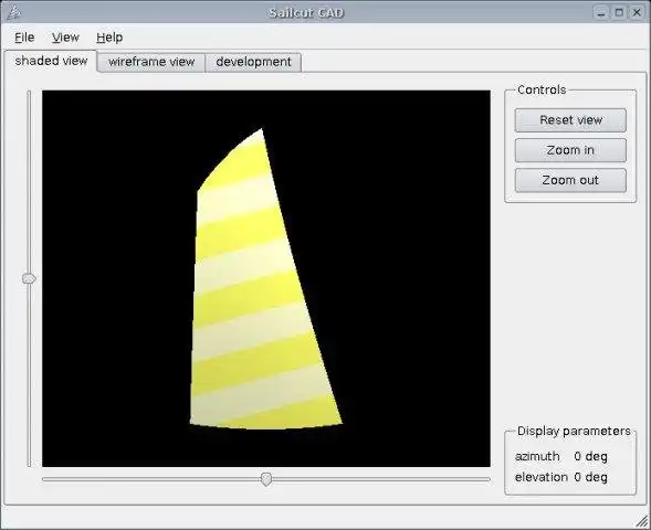 വെബ് ടൂൾ അല്ലെങ്കിൽ വെബ് ആപ്പ് Sailcut CAD ഡൗൺലോഡ് ചെയ്യുക