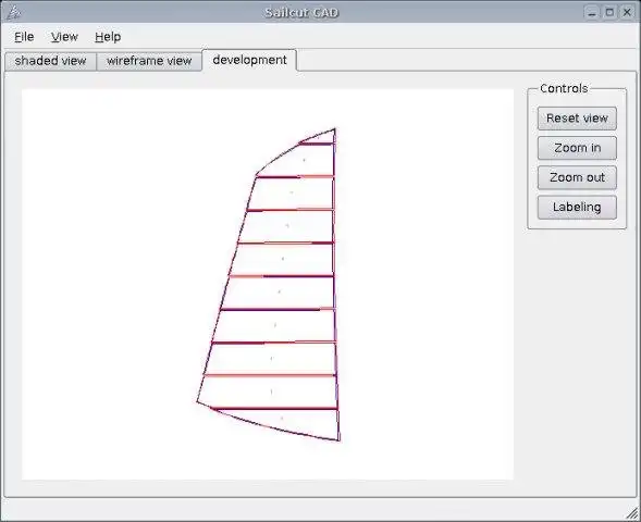 Download web tool or web app Sailcut CAD
