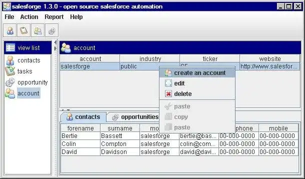 Download webtool of webapp salesforge