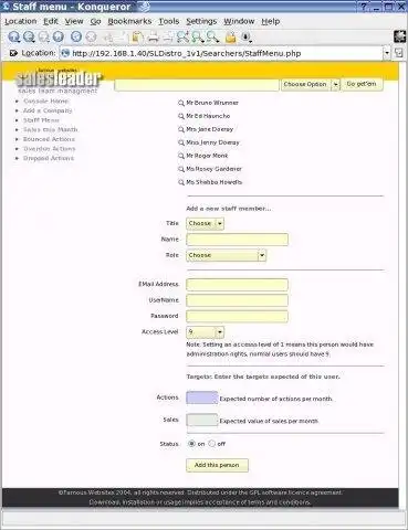 Mag-download ng web tool o web app SalesLeader