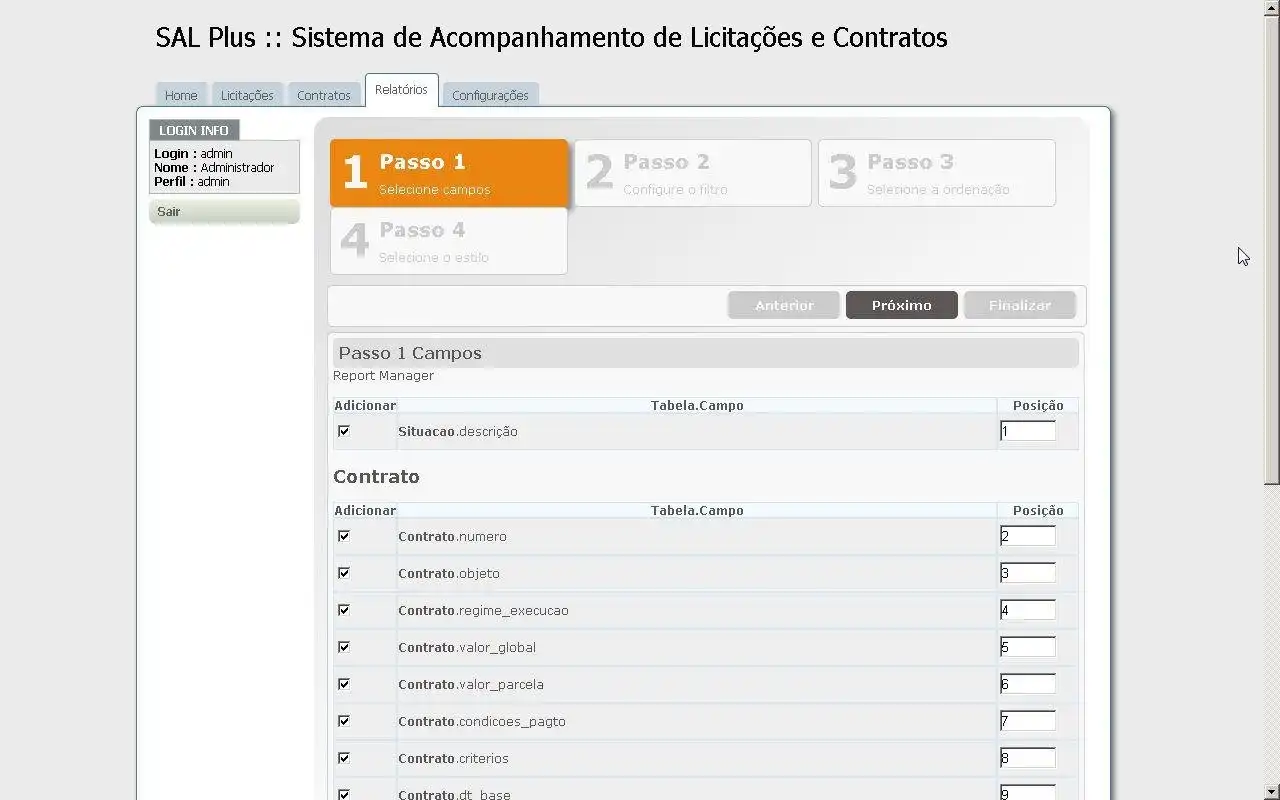 Mag-download ng web tool o web app na SAL - Sist. Acompanhamento Licitações