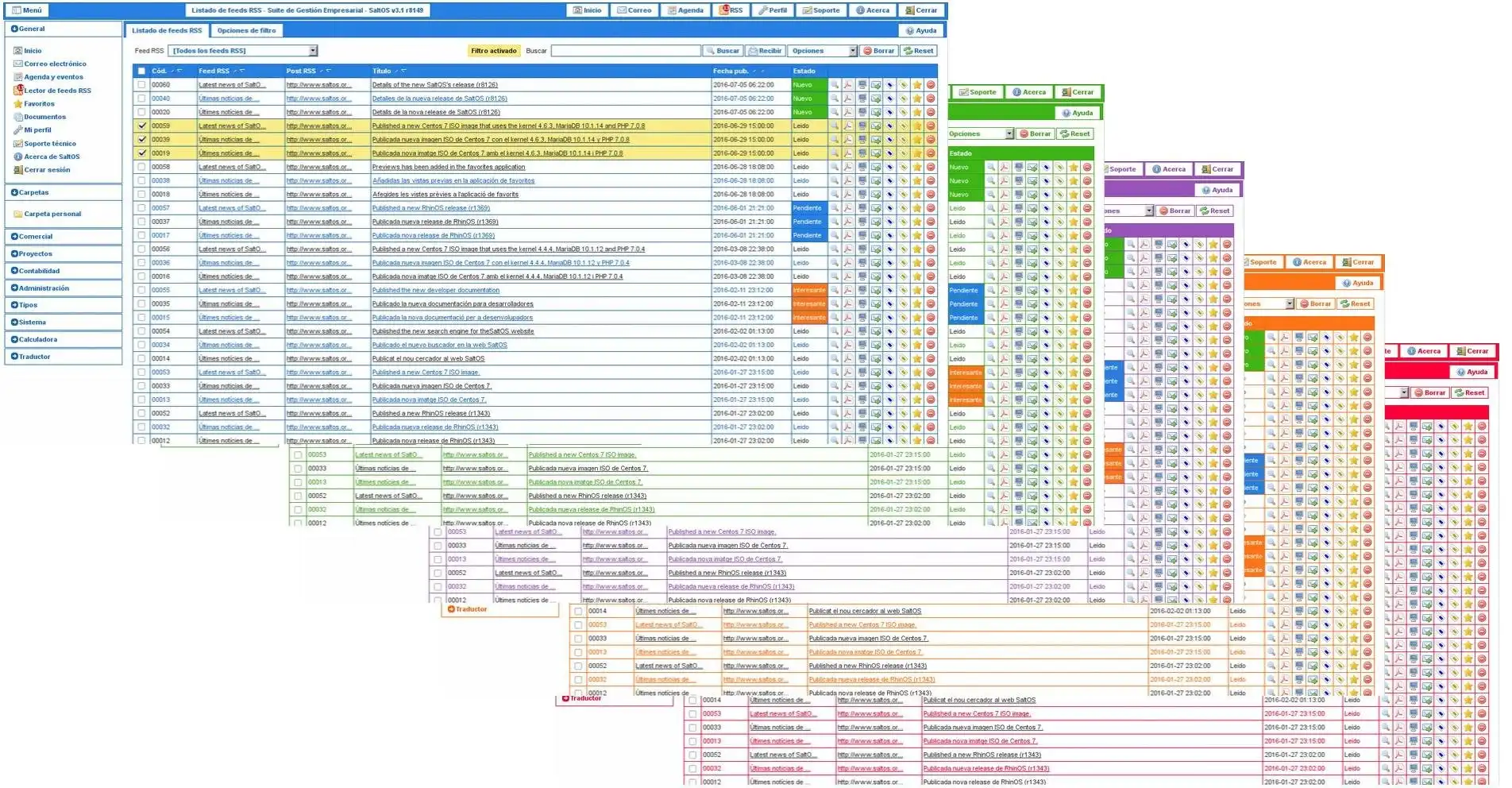 Descargue la herramienta web o la aplicación web SaltOS