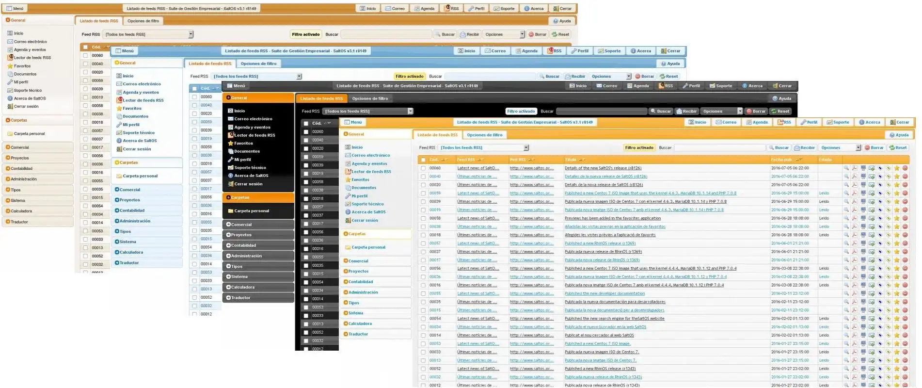 Baixe a ferramenta da web ou o aplicativo da web SaltOS