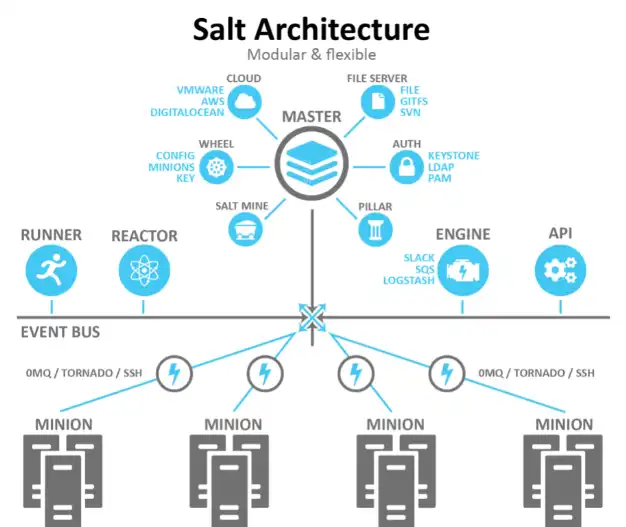 웹 도구 또는 웹 앱 SaltStack 다운로드