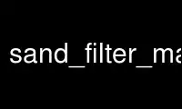 Run sand_filter_master in OnWorks free hosting provider over Ubuntu Online, Fedora Online, Windows online emulator or MAC OS online emulator