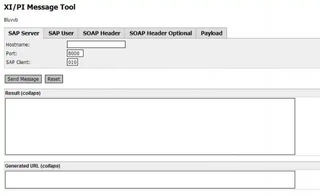 Download web tool or web app SAP XI/PI HTTP Client