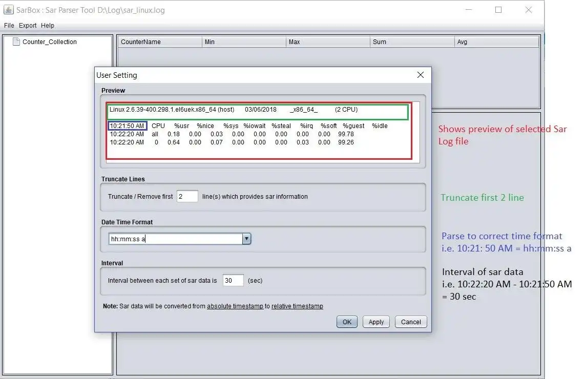 Download web tool or web app SarBox