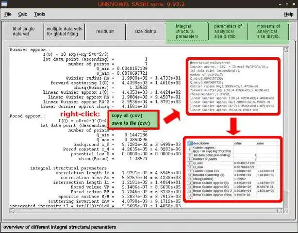 Descargue la herramienta web o la aplicación web SASfit