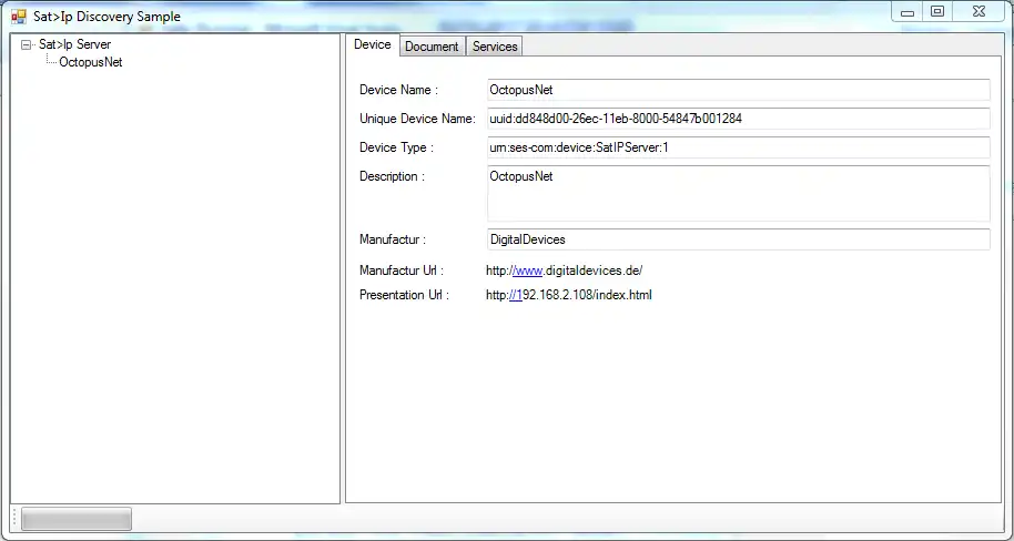Download web tool or web app Sat>ip