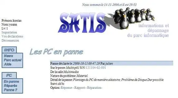 Download web tool or web app SATIS