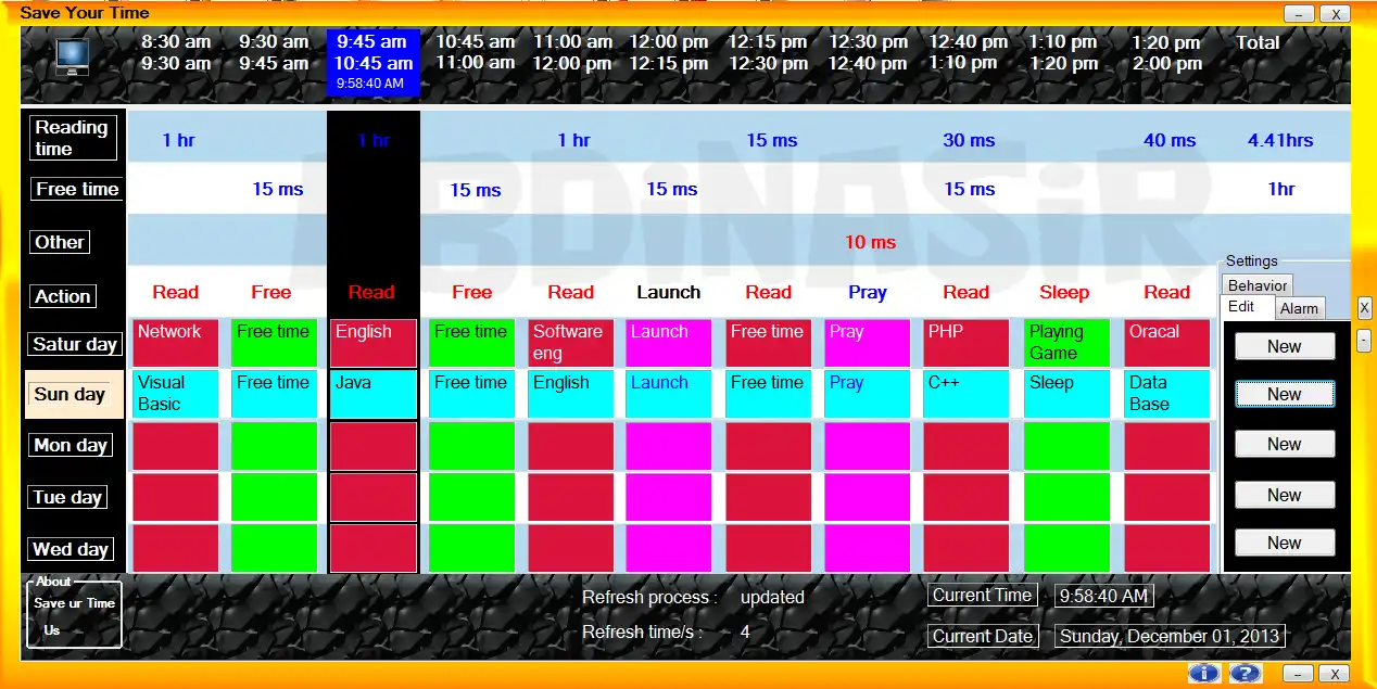 Download webtool of webapp Bespaar tijd