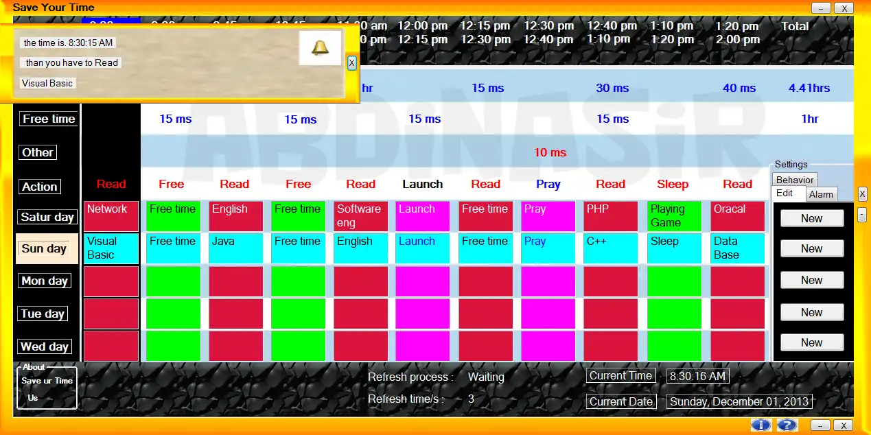 Download webtool of webapp Bespaar tijd