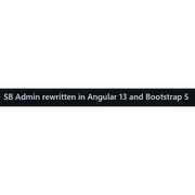 Libreng pag-download ng SB Admin sa Angular 13 at Bootstrap 5 Linux app para tumakbo online sa Ubuntu online, Fedora online o Debian online