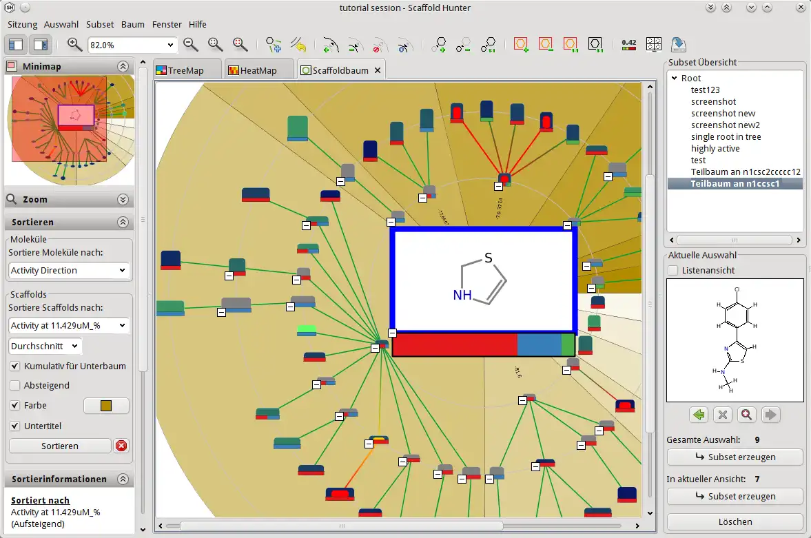 Download web tool or web app Scaffold Hunter