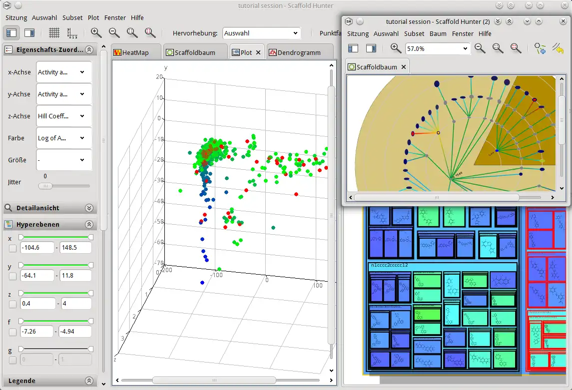 Download web tool or web app Scaffold Hunter