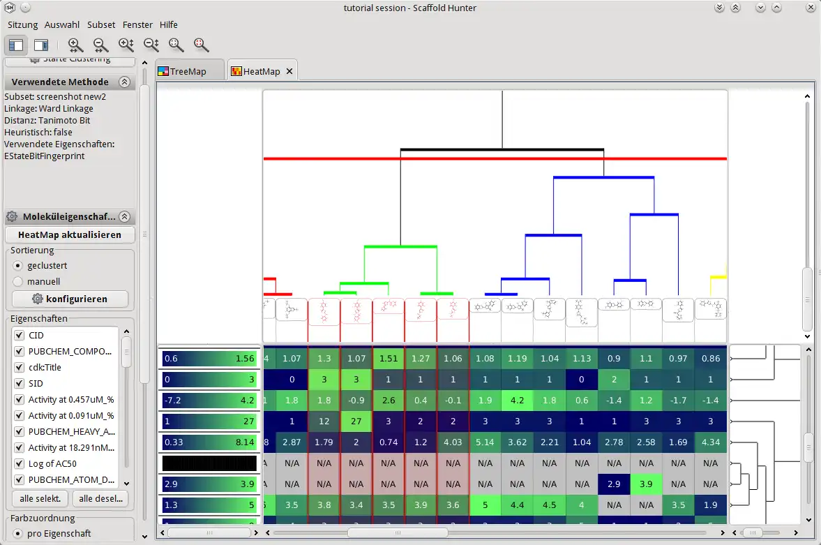 Download web tool or web app Scaffold Hunter