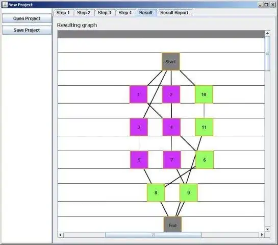 Загрузите веб-инструмент или веб-приложение Scheduled Sequencing Graph Generator