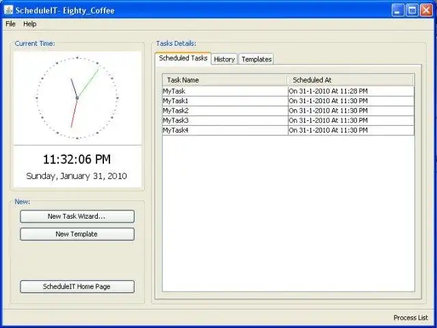 Download web tool or web app ScheduleIT- Crossplatform Task Scheduler