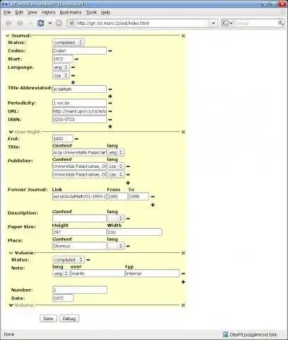 Télécharger l'outil Web ou l'application Web SchemaForms