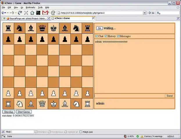 Download web tool or web app sChess to run in Linux online